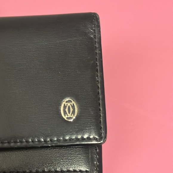 CARTIER black leather key case - Picture 5 of 6